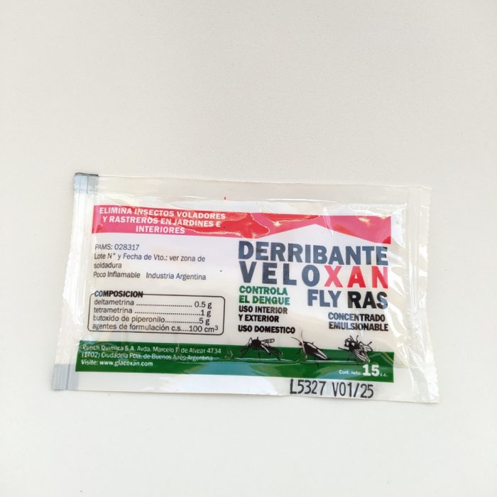 VELOXAN FLY-RAS Derribante de Insectos (15cc, 60cc, 250cc, 1L)