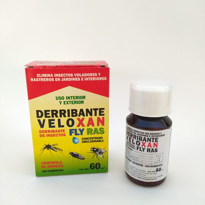 VELOXAN FLY-RAS Derribante de Insectos (15cc, 60cc, 250cc, 1L) - Imagen 2