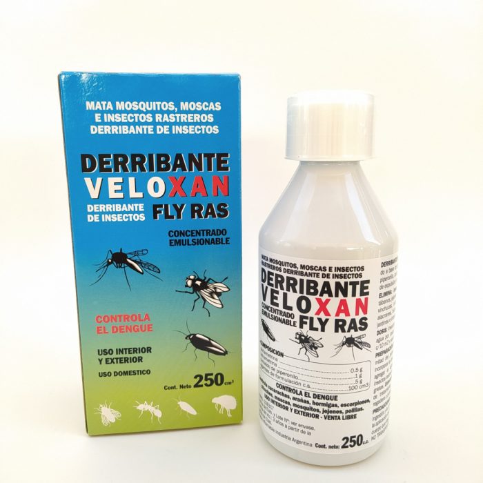 VELOXAN FLY-RAS Derribante de Insectos (15cc, 60cc, 250cc, 1L) - Imagen 3