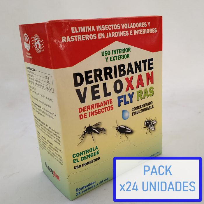 VELOXAN FLY-RAS Derribante de Insectos x pack