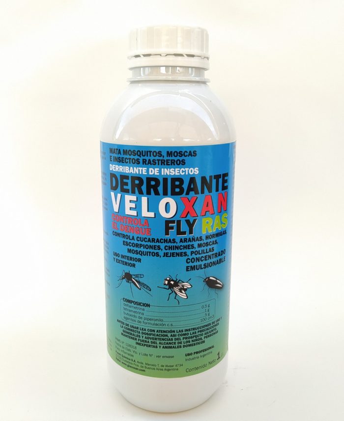 VELOXAN FLY-RAS Derribante de Insectos (15cc, 60cc, 250cc, 1L) - Imagen 4