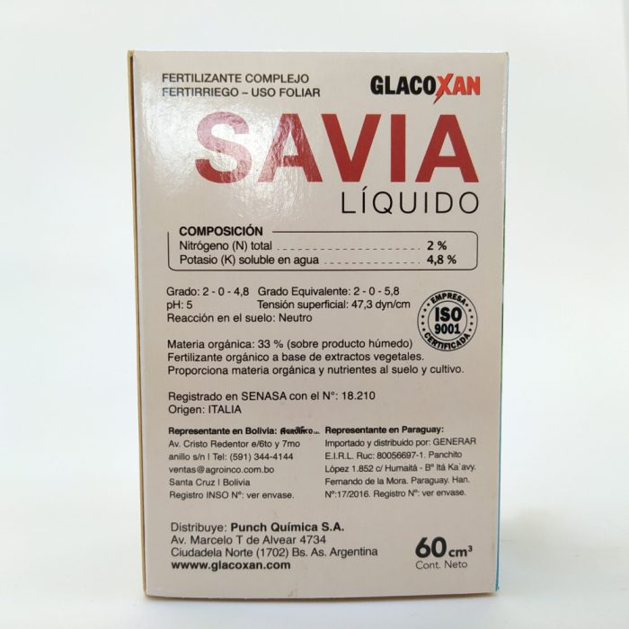 Savia Bio-Activador 60cc - Imagen 2