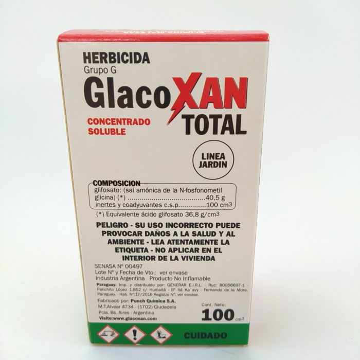 Glacoxan Herbicida Total (100cc o 200cc) - Imagen 3