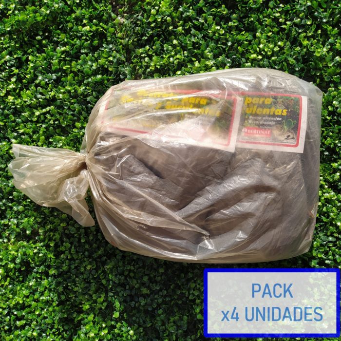 Sustrato para cactus y suculentas, pack x4 unidades - Bertinat