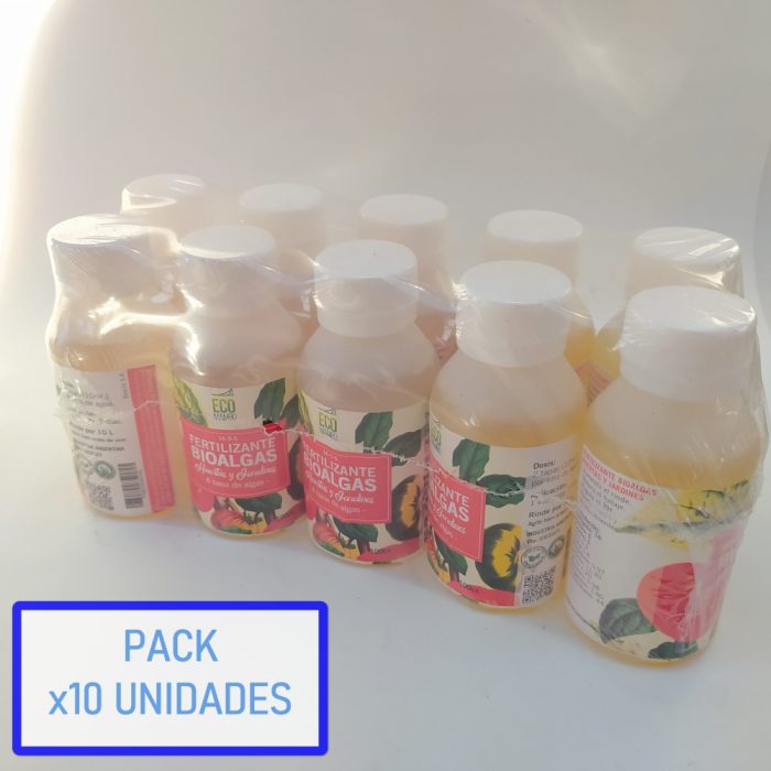 Eco mambo bio algas huerta y jardin 100cc pack x10