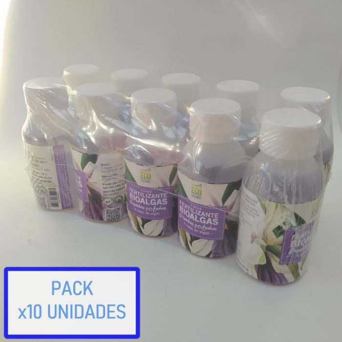 Eco mambo bio algas orquideas 100cc pack x10