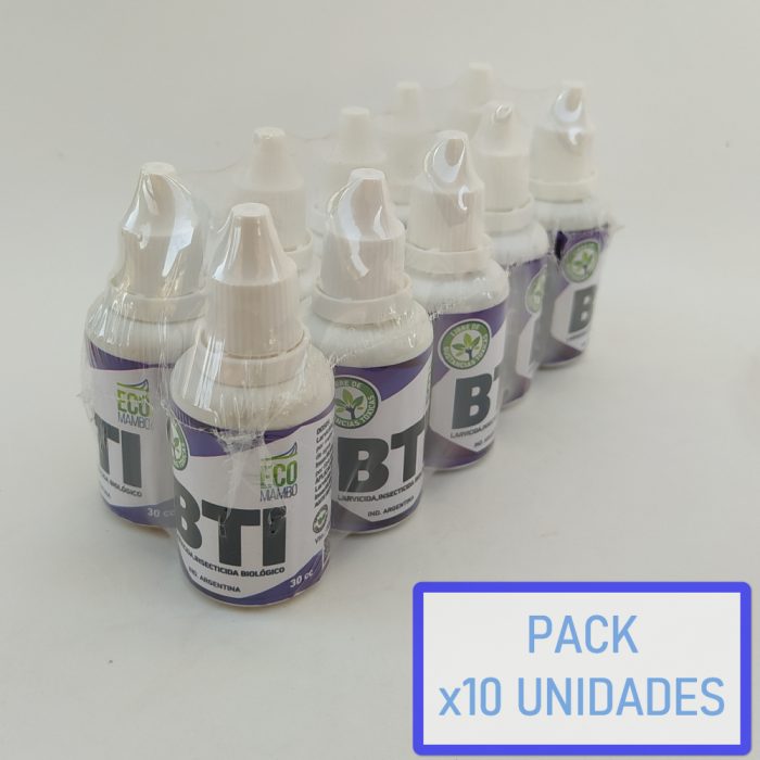 BTI Insecticida 30cc x pack