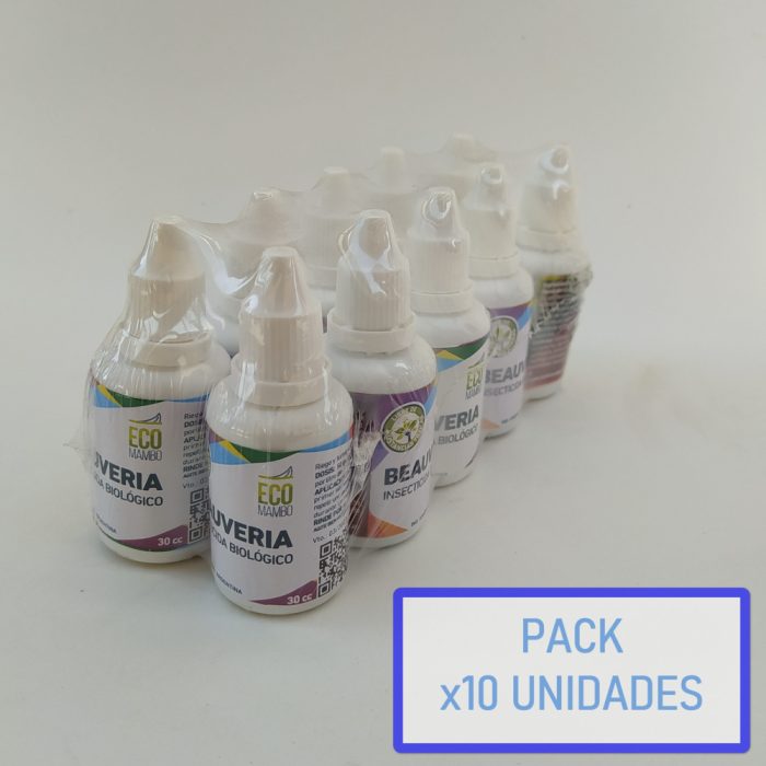 Insecticida Beauveria 30cc x pack