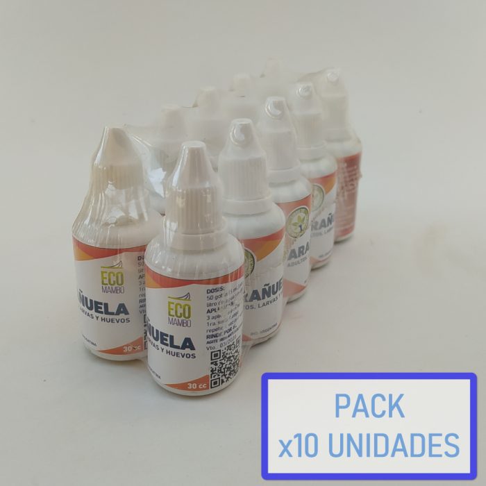 Eco mambo arañuela 30cc pack x10