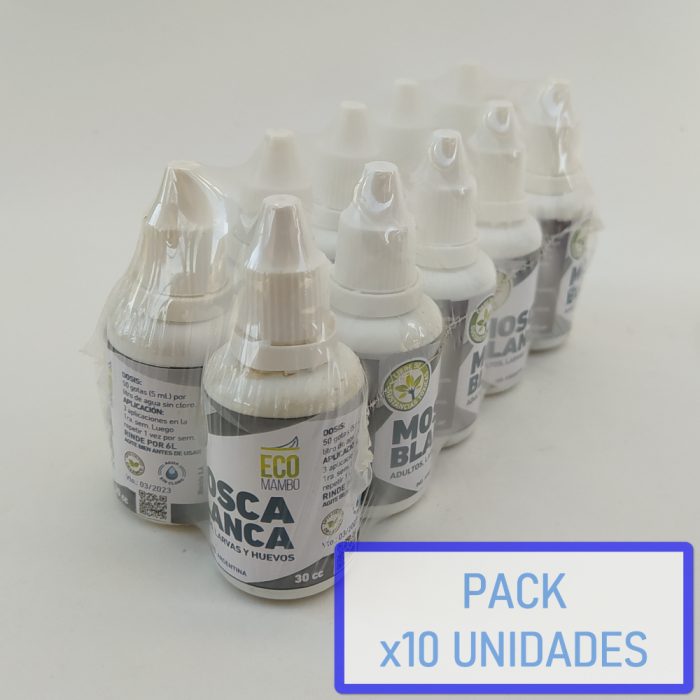 Eco mambo mosca blanca plus 30cc x pack