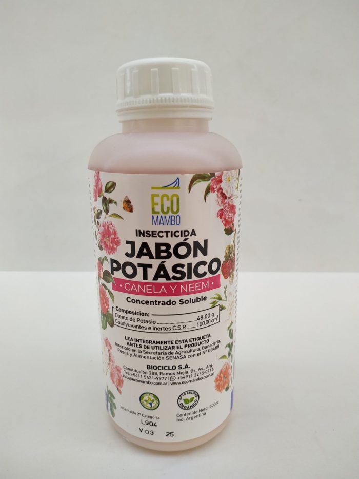 Jabón Potásico con canela y neem (100cc, 500cc) - Imagen 2