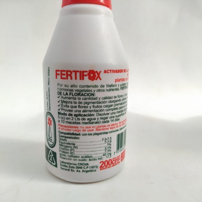 Fertifox Floración (200cc, 1L) - Imagen 2