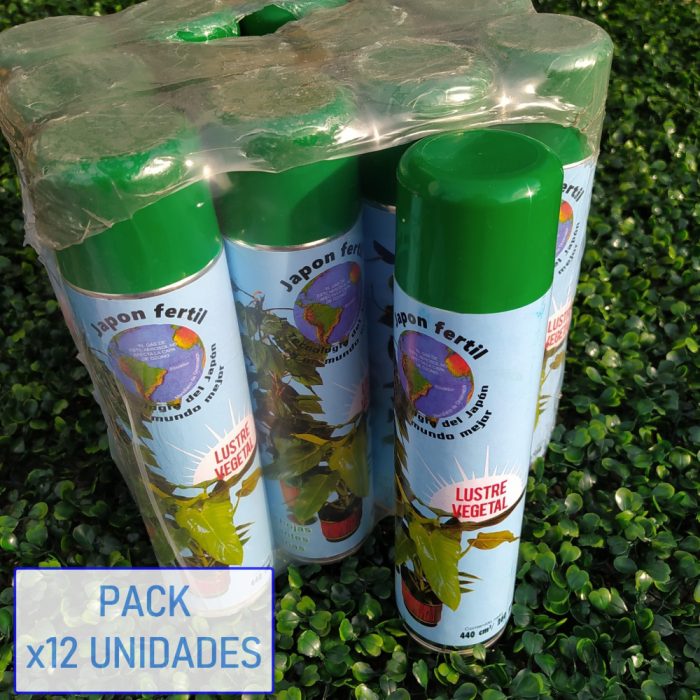 Brillo foliar en aerosol 440cc x pack – Japón fértil