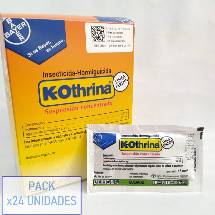 Insecticida – Hormiguicida K-Othrina 15cc x caja