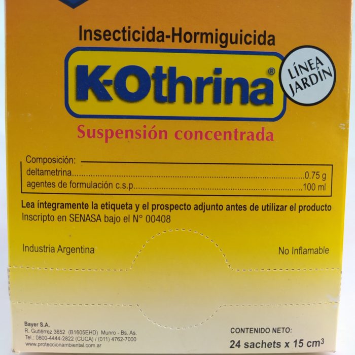 Insecticida – Hormiguicida K-Othrina 15cc x caja - Imagen 2