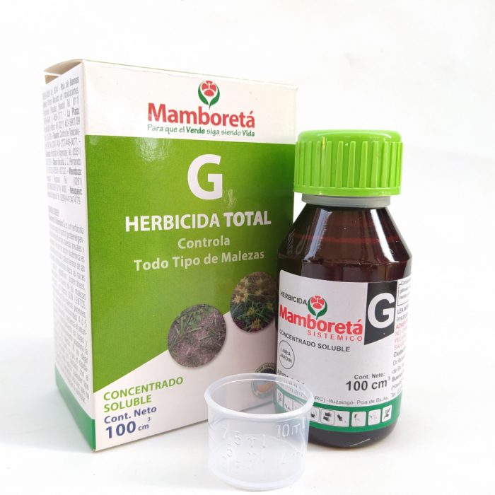 Herbicida total "G" Mamboretá x100cc