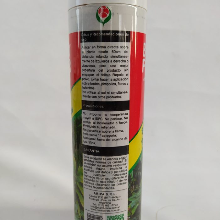 Brillo foliar en aerosol 440cc - Mamboretá - Imagen 2