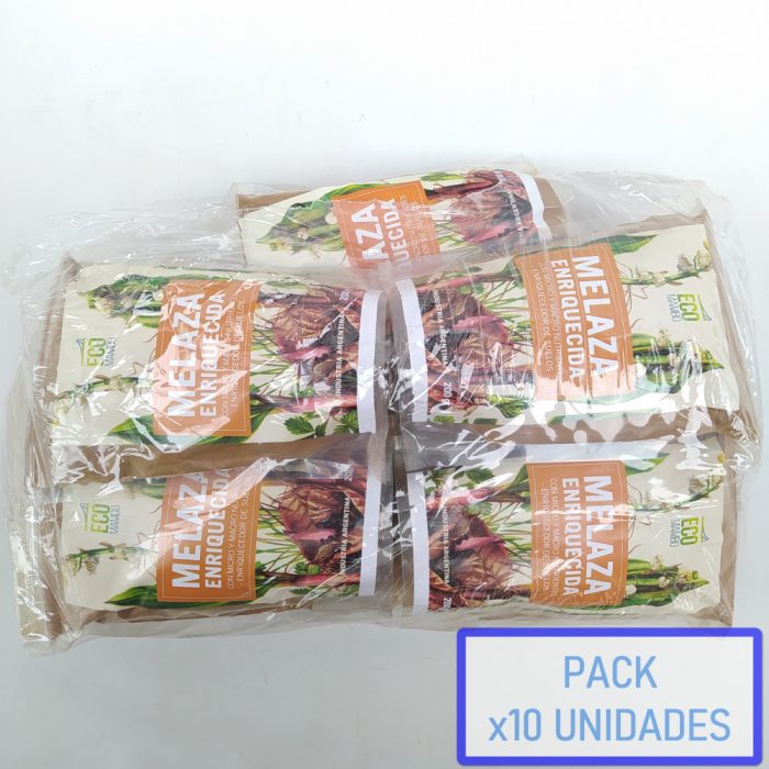 Eco mambo melaza enriquecida x200gr pack x10