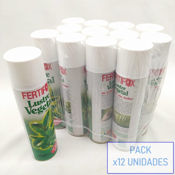 Lustre para hojas en aerosol 280gr x pack