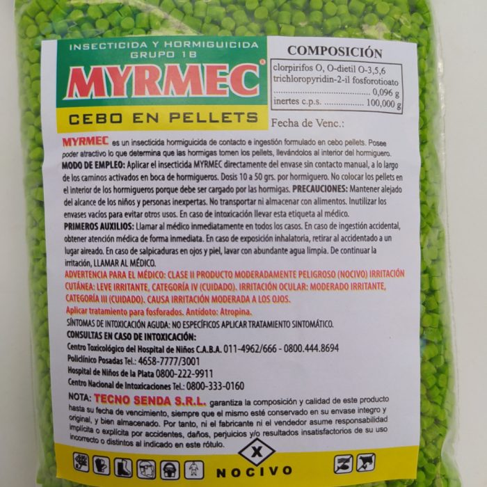 Hormiguicida cebo MYRMEC (100gr, 200gr, 750gr) - Imagen 4