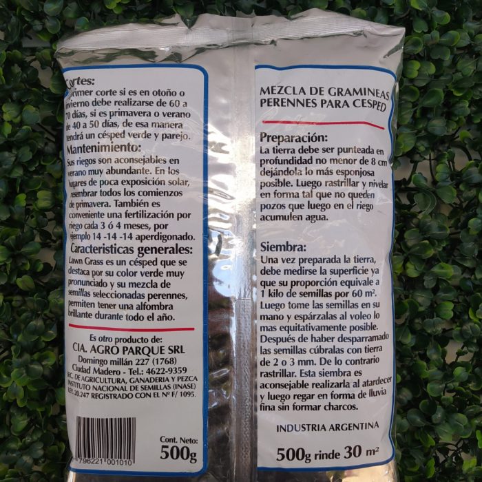 Cesped «SOMBRA» Lawn Grass x500gr - Imagen 2