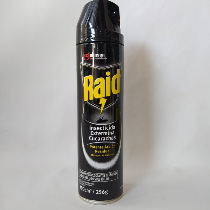 RAID Insecticida «Extermina cucarachas» x 390cc