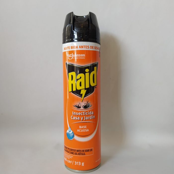 RAID Insecticida "Casa y Jardín" x 360cc