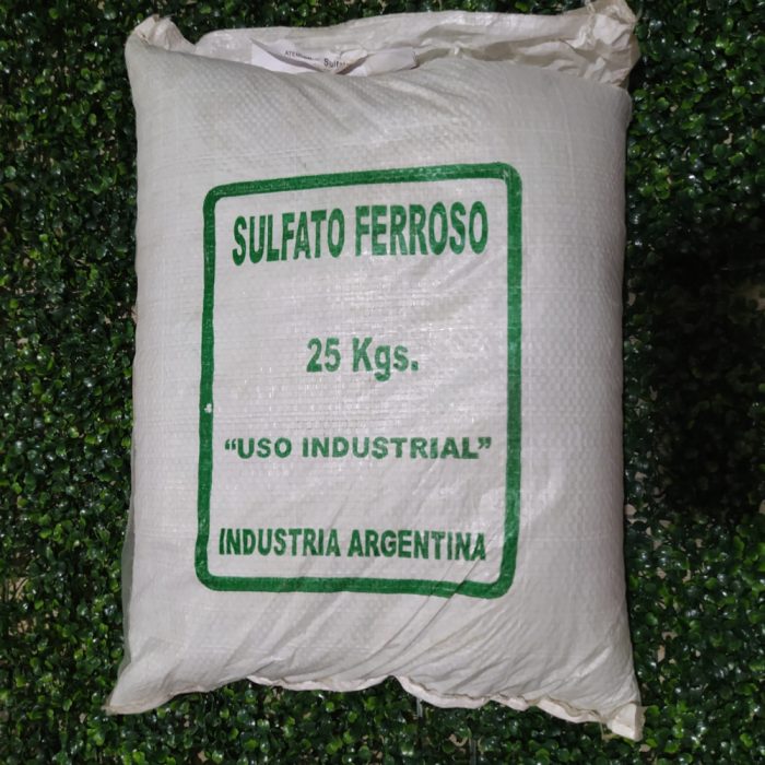 Sulfato ferroso x25kg