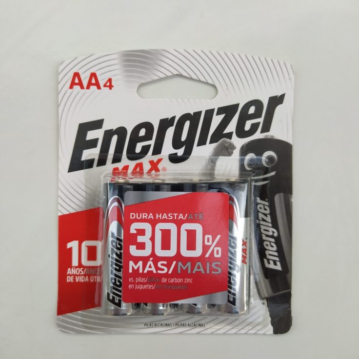 Pilas ENERGIZER MAX AA Pack x4