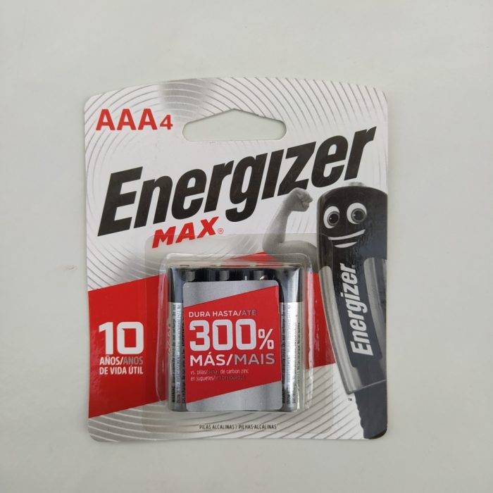 Pilas ENERGIZER E92 AAA Pack x4