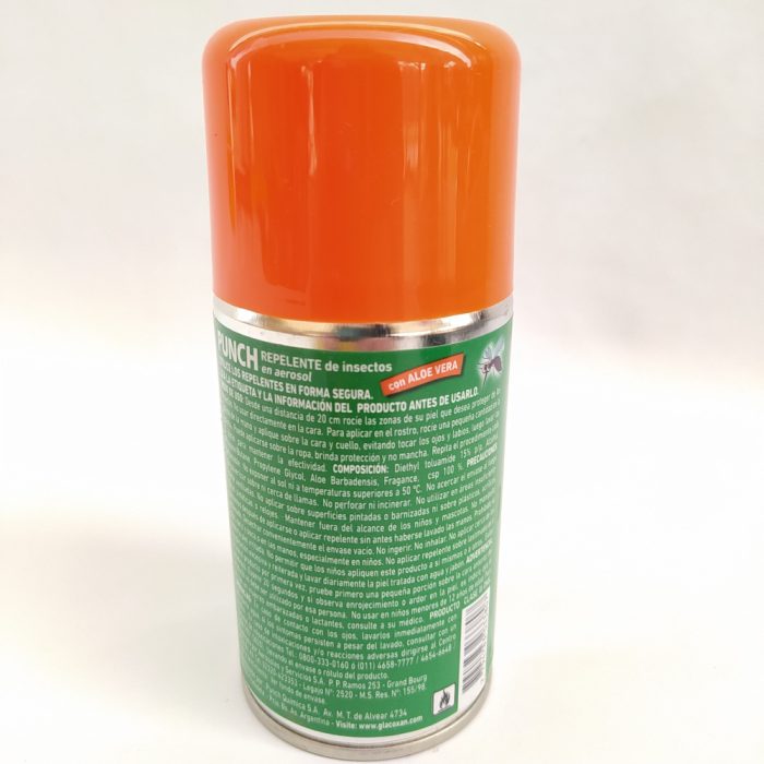 Repelente de insectos PUNCH 165ml - Imagen 2