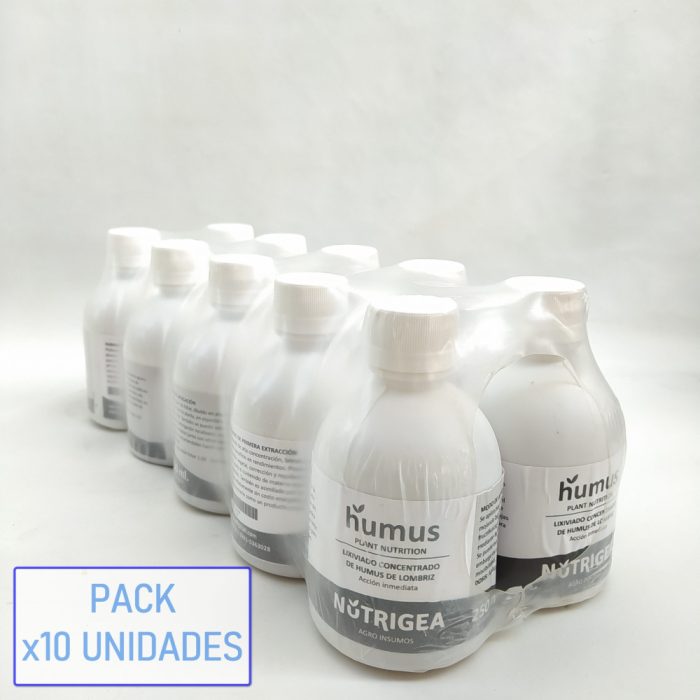 Nutrigea – Humus liquido 250cc x pack