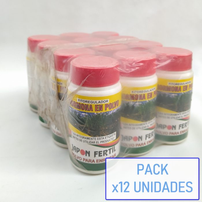 Hormona para enraizar, en polvo 25gr, 250gr) x pack