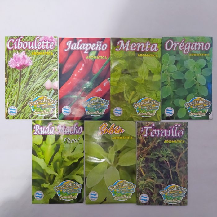 Semillas ECOPRODUCTOS aromáticas